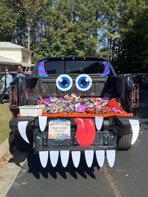 Trunk-or-Treat event at St. Peter's Academy